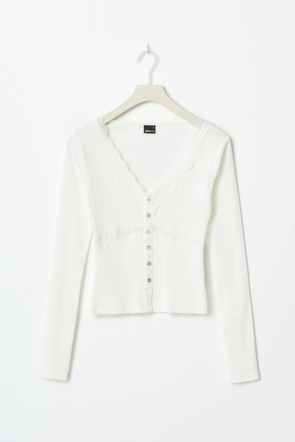 Lace detail top