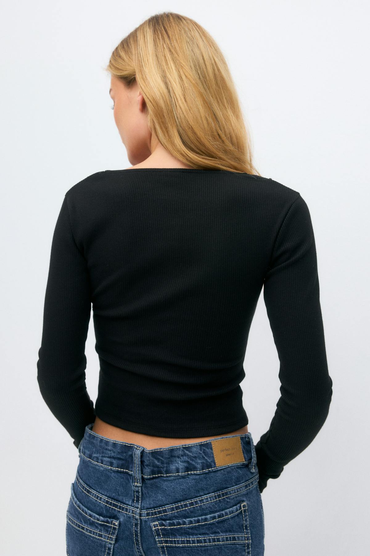 Lace detail top
