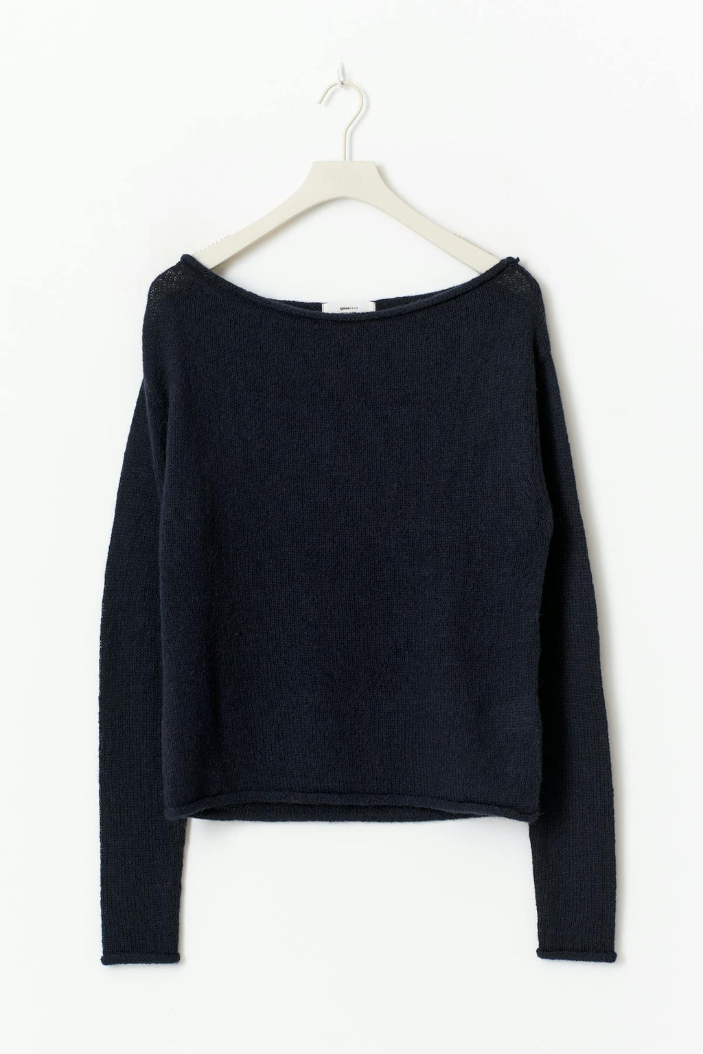 Knitted boatneck top