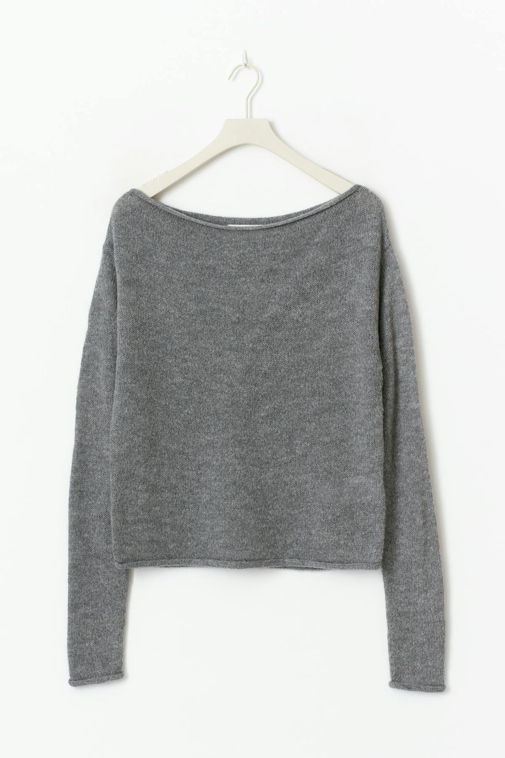Knitted boatneck top