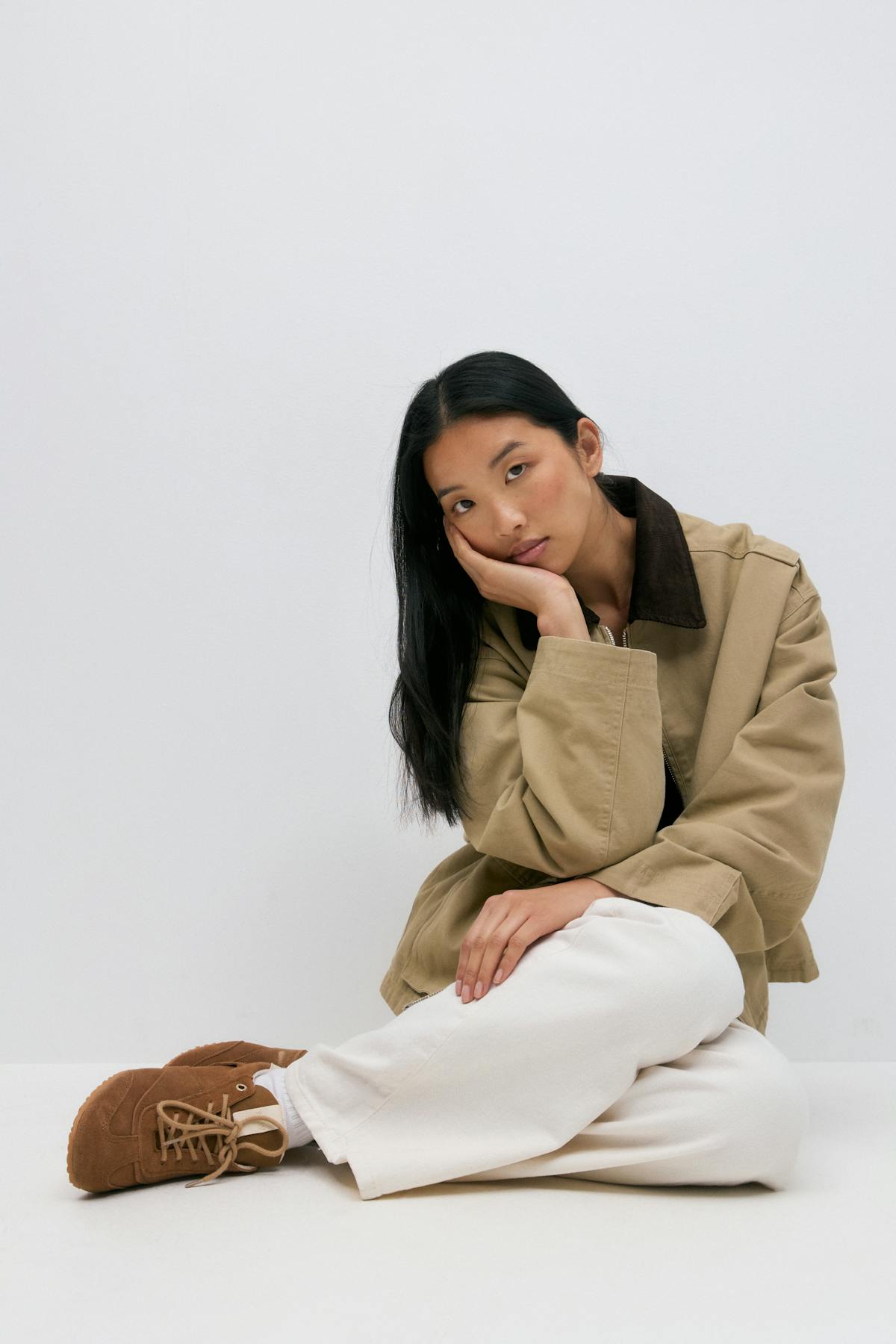 Short cargo jacket