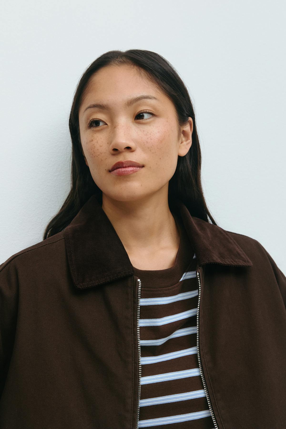 Short cargo jacket