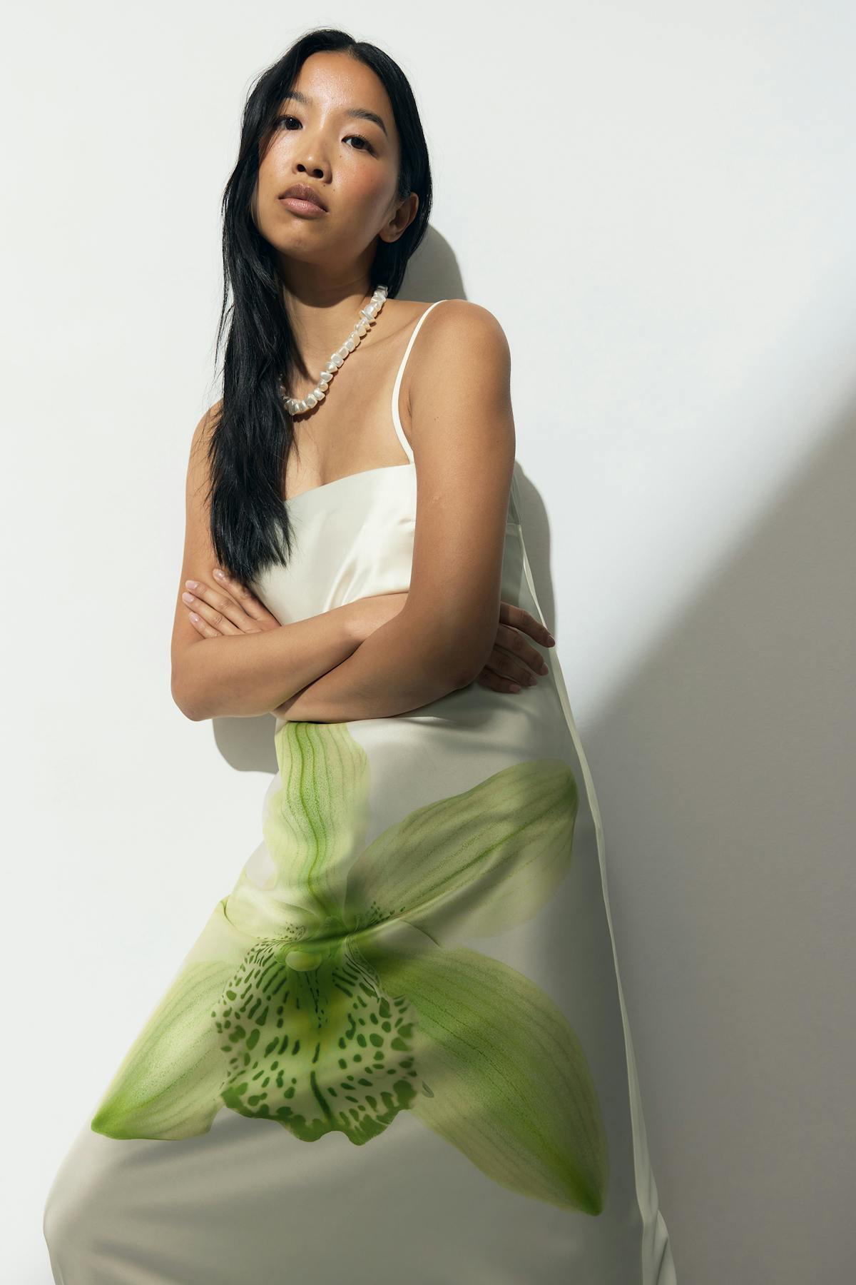 Satin dress