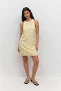 Structured mini dress