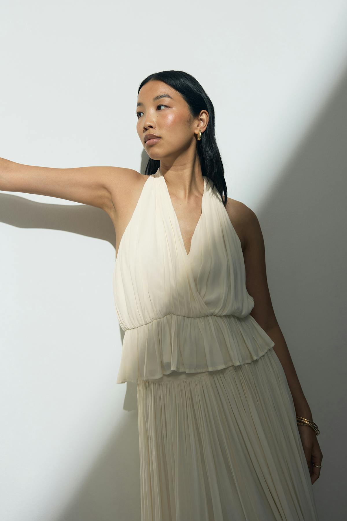 Flowy halterneck top