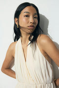 Flowy halterneck top