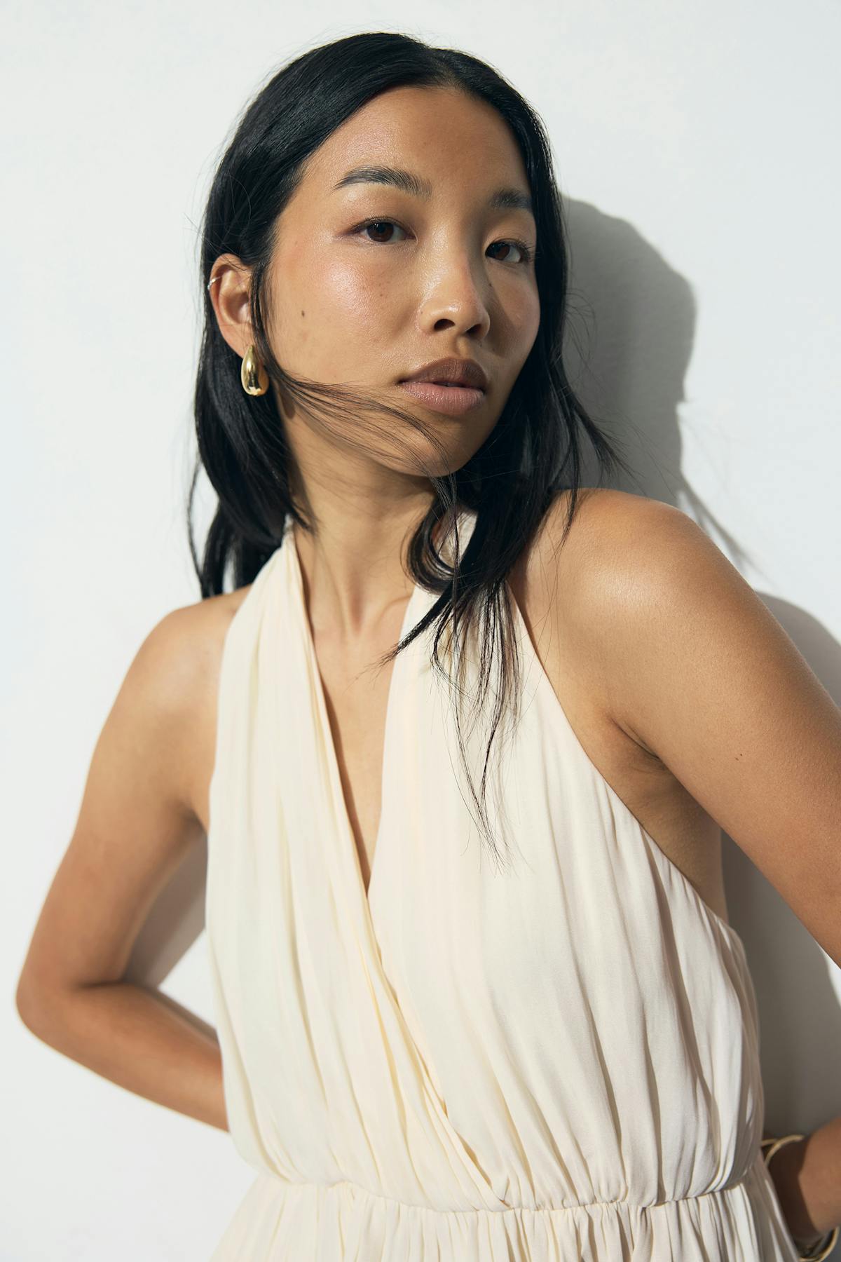 Flowy halterneck top