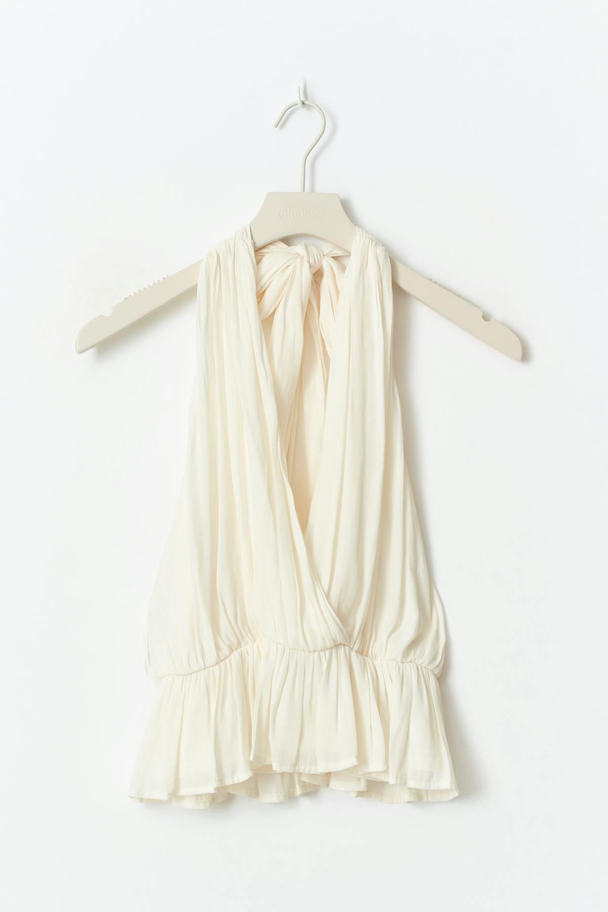 Flowy halterneck top