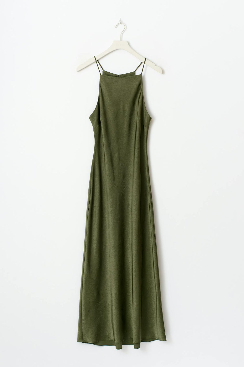 Crinkle maxi dress