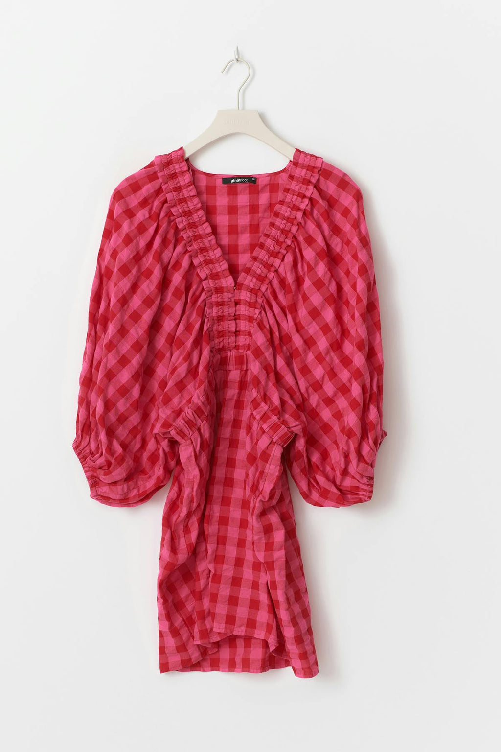 Puff sleeve mini dress