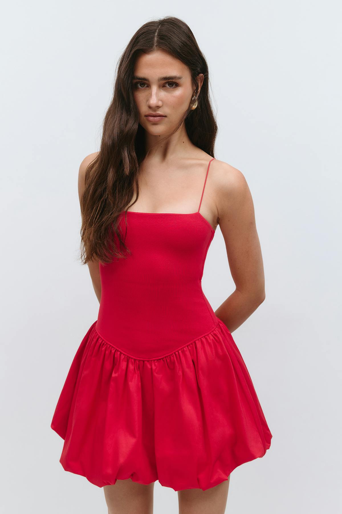 Balloon mini dress