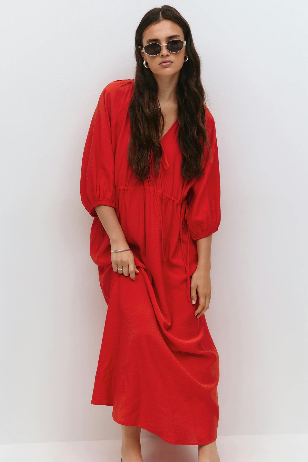 Maxi lacing dress