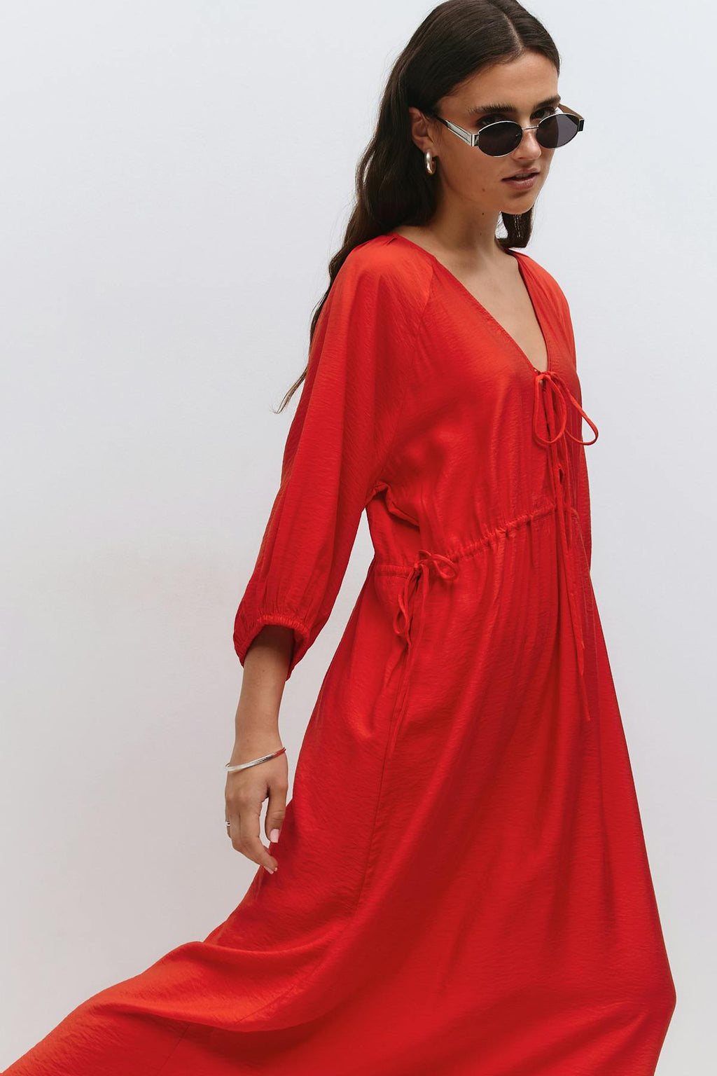 Maxi lacing dress
