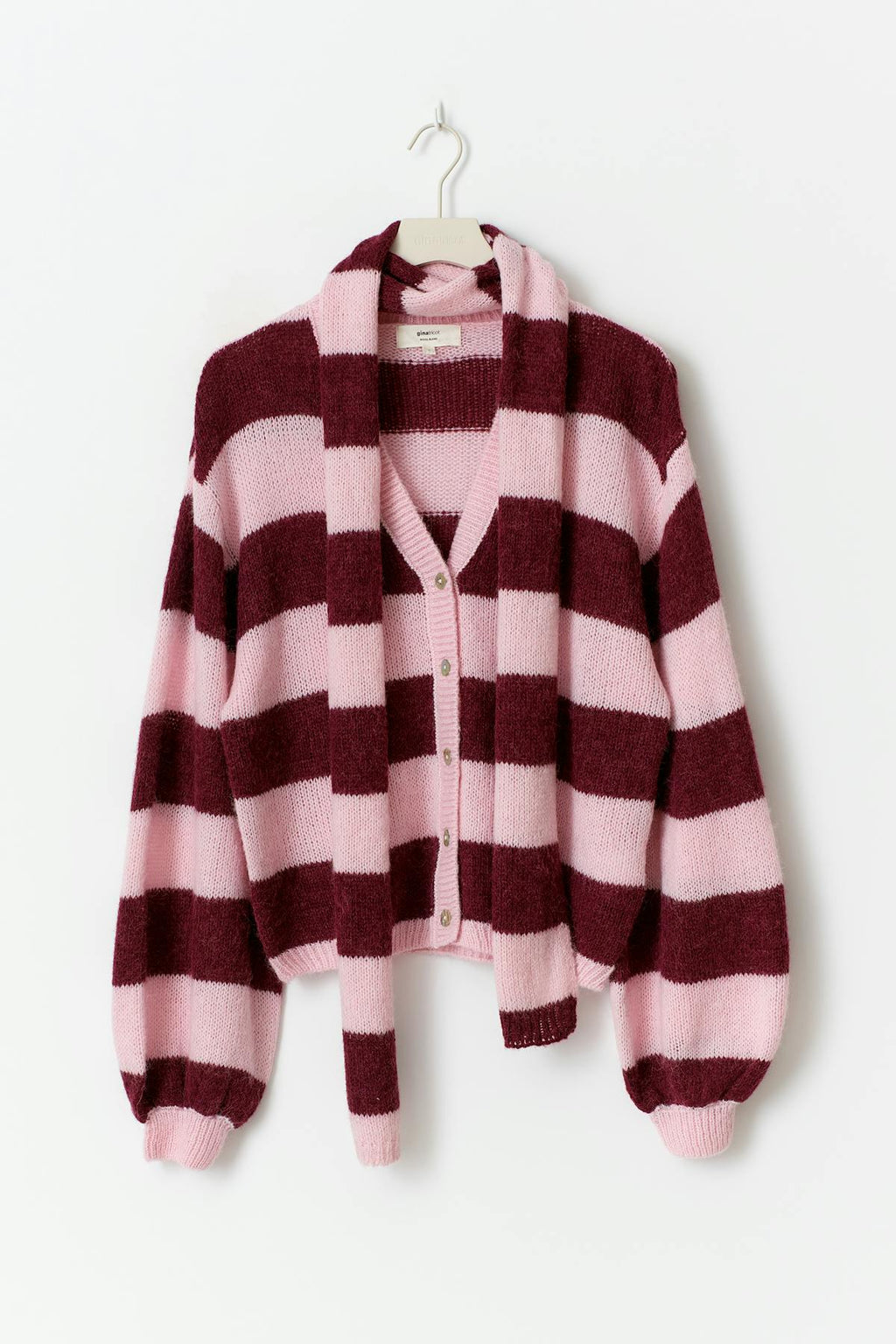 Chunky knitted cardigan