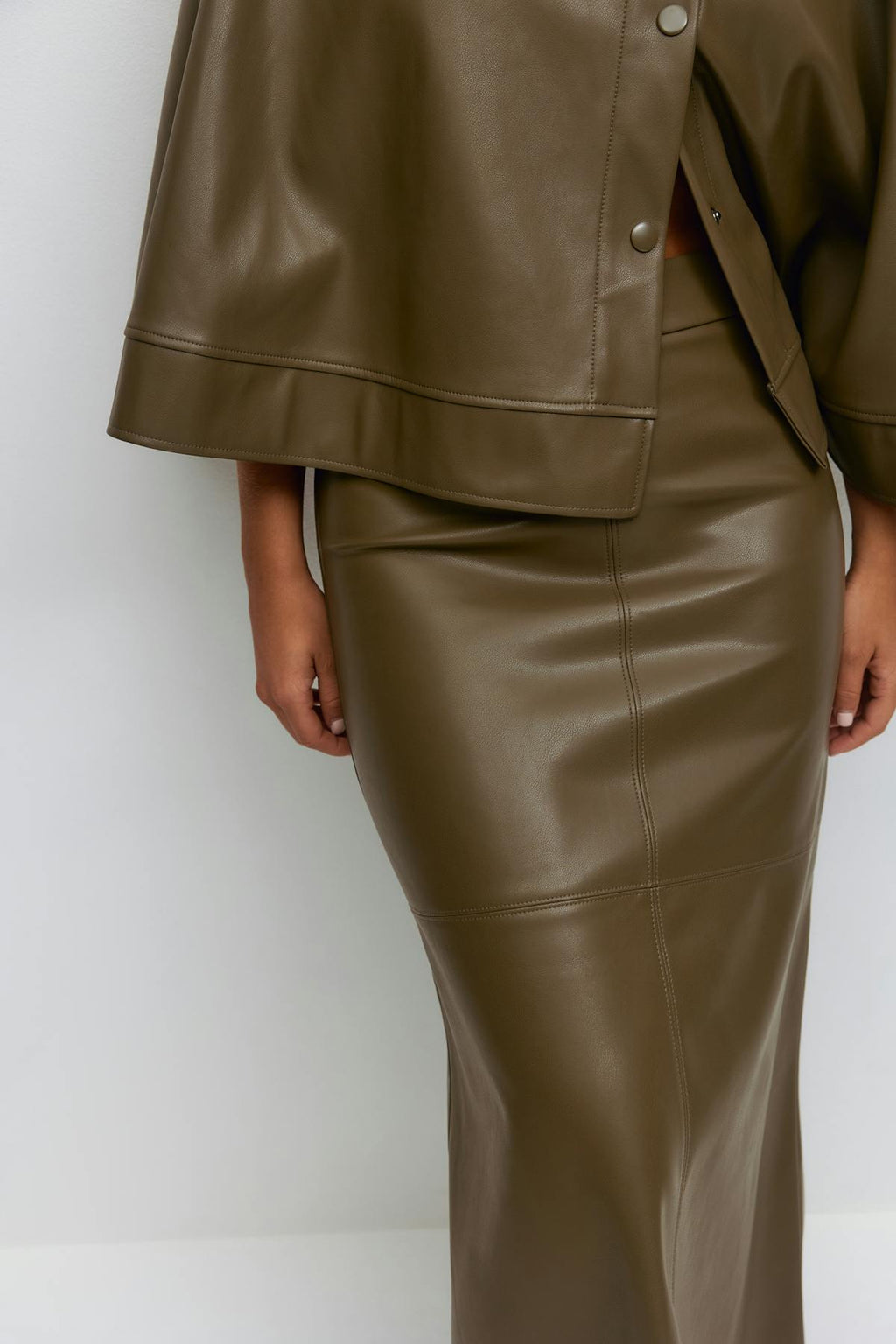Pu skirt