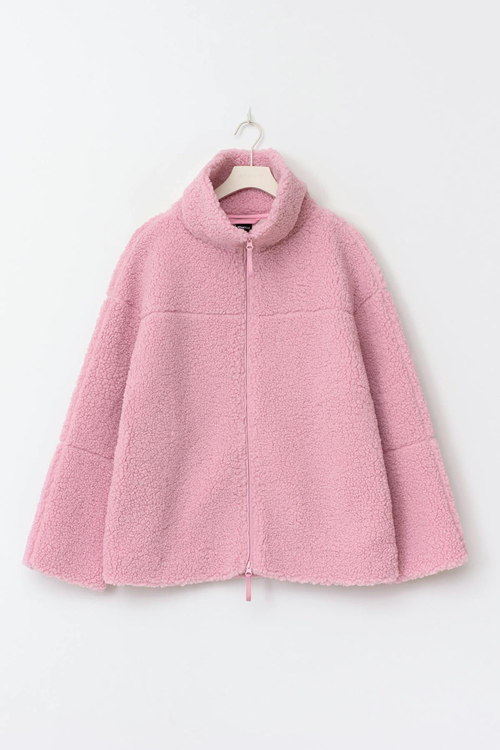 Pile zip jacket