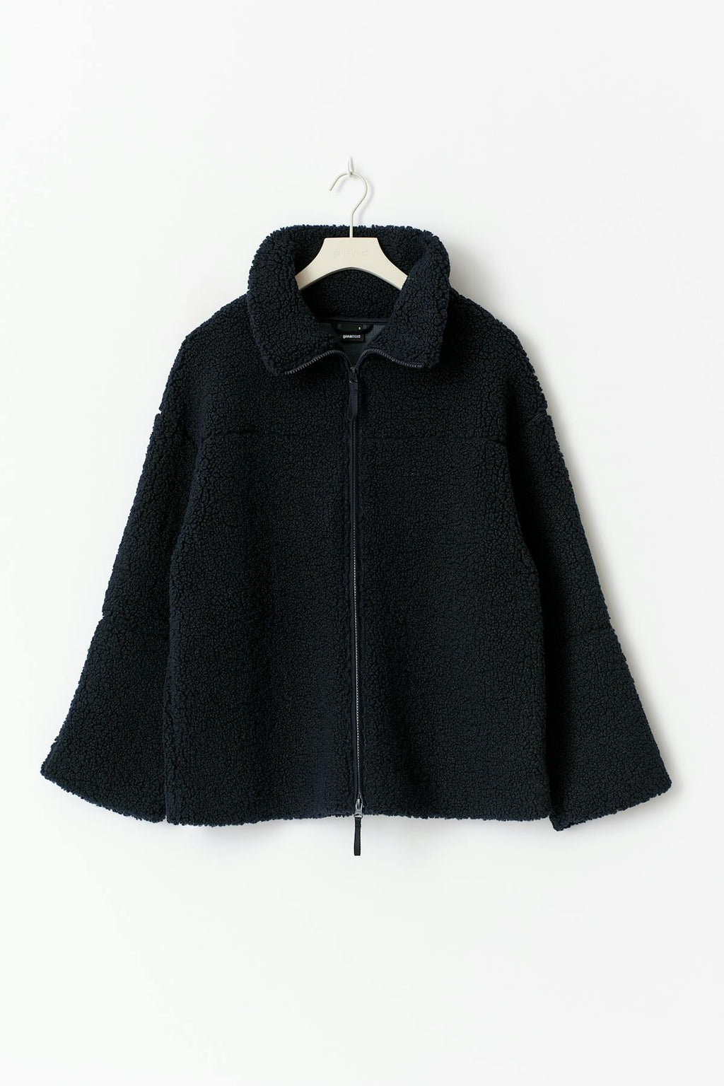 Pile zip jacket