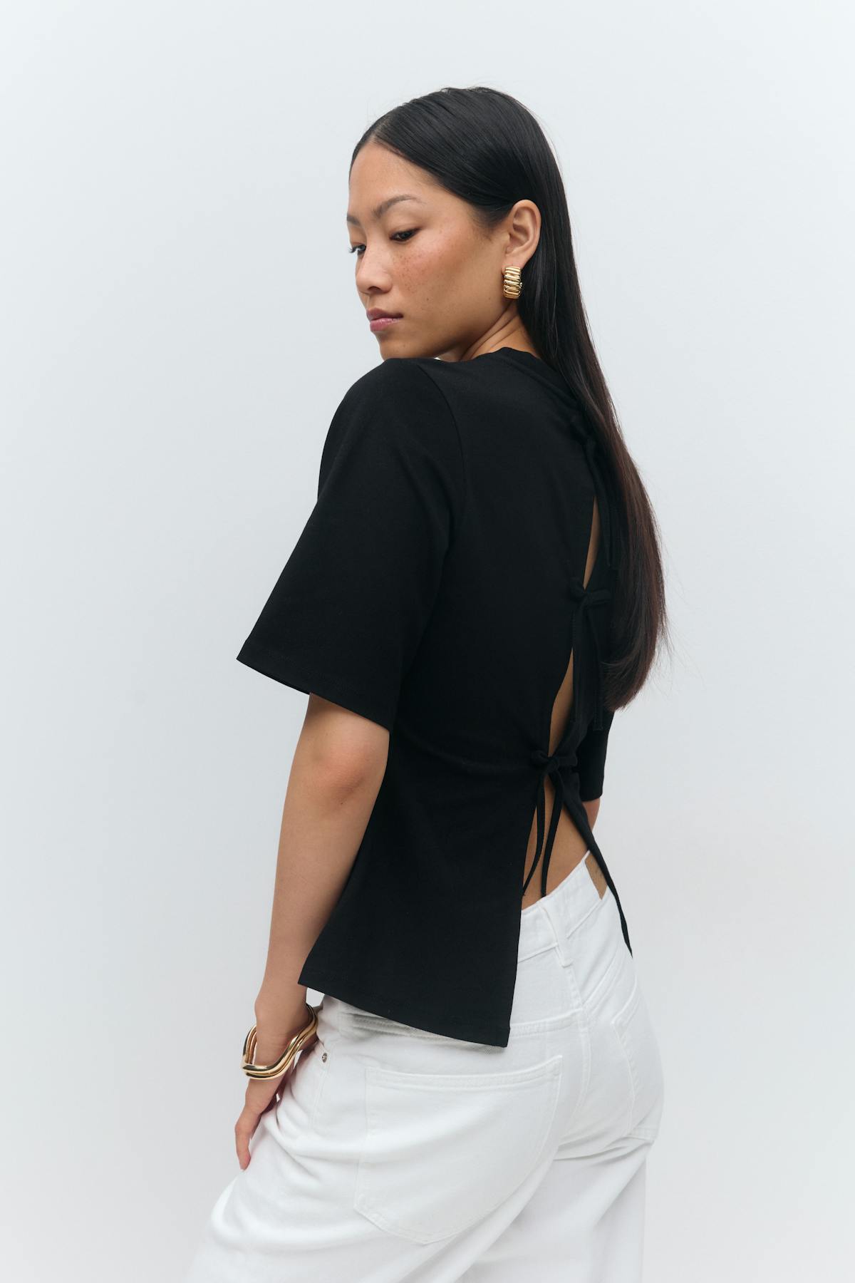 Tie back top