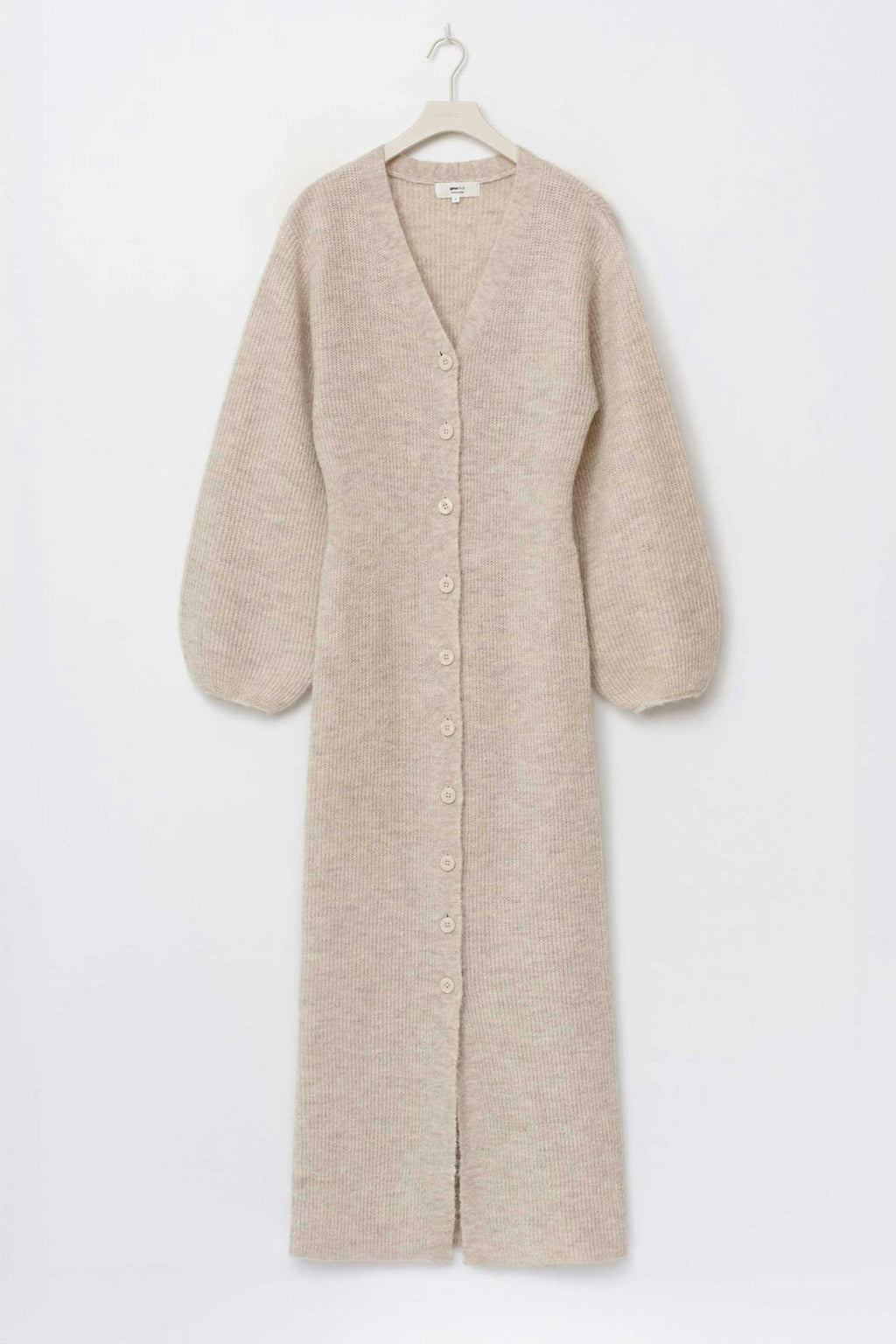 Knitted button down dress