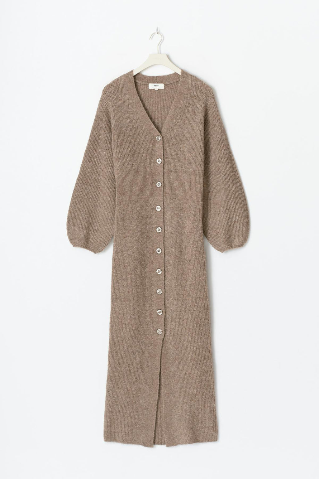 Knitted button down dress