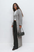 Knitted button down dress