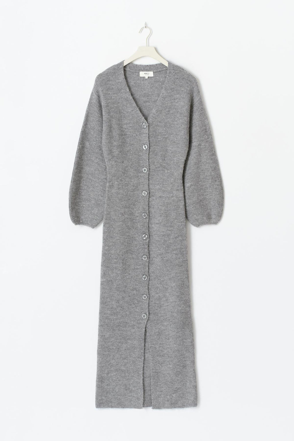 Knitted button down dress