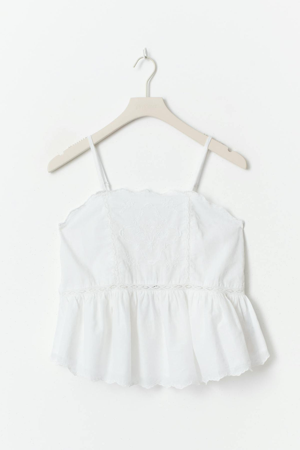 Y embroidery singlet