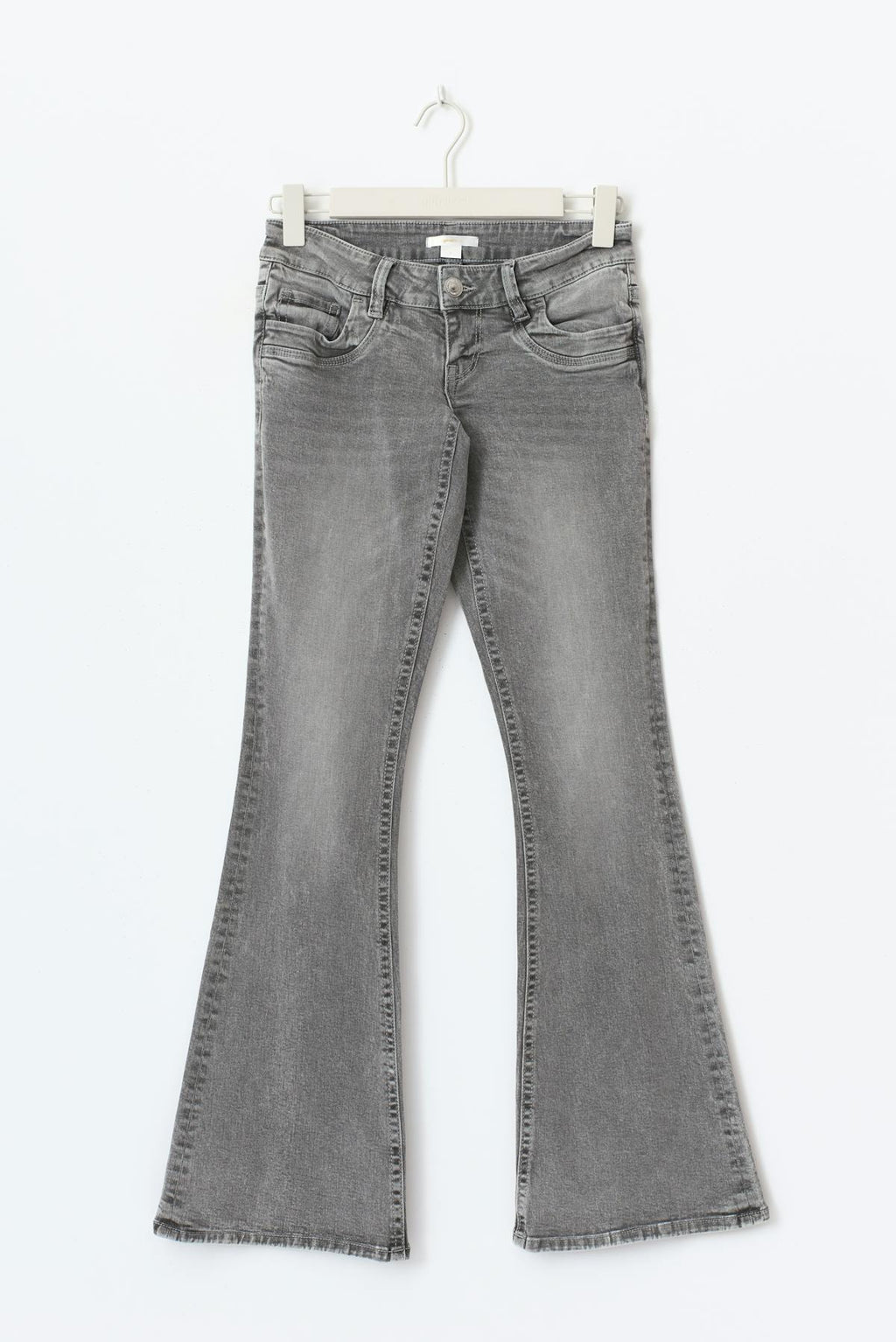 Scandi low waist bootcut jeans