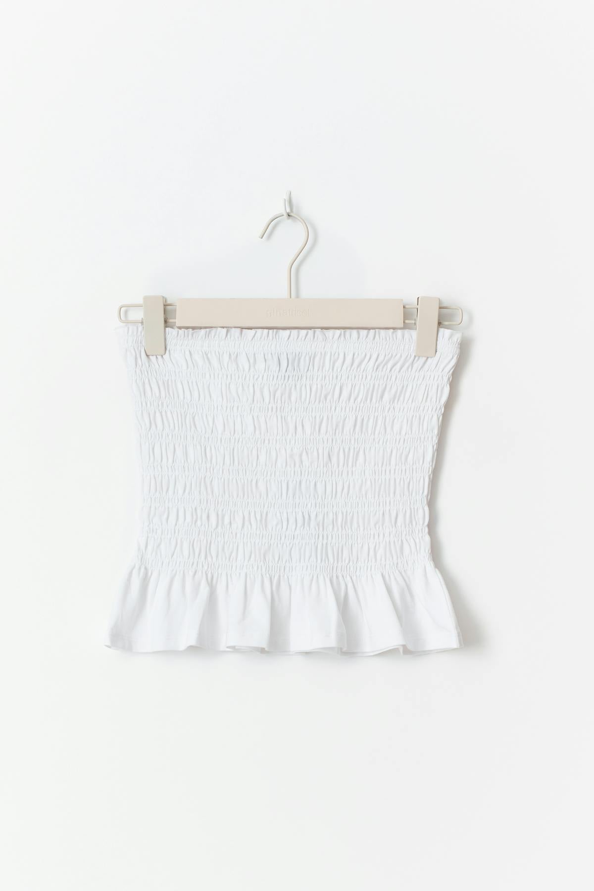 Smock tube top