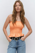 Smock tube top