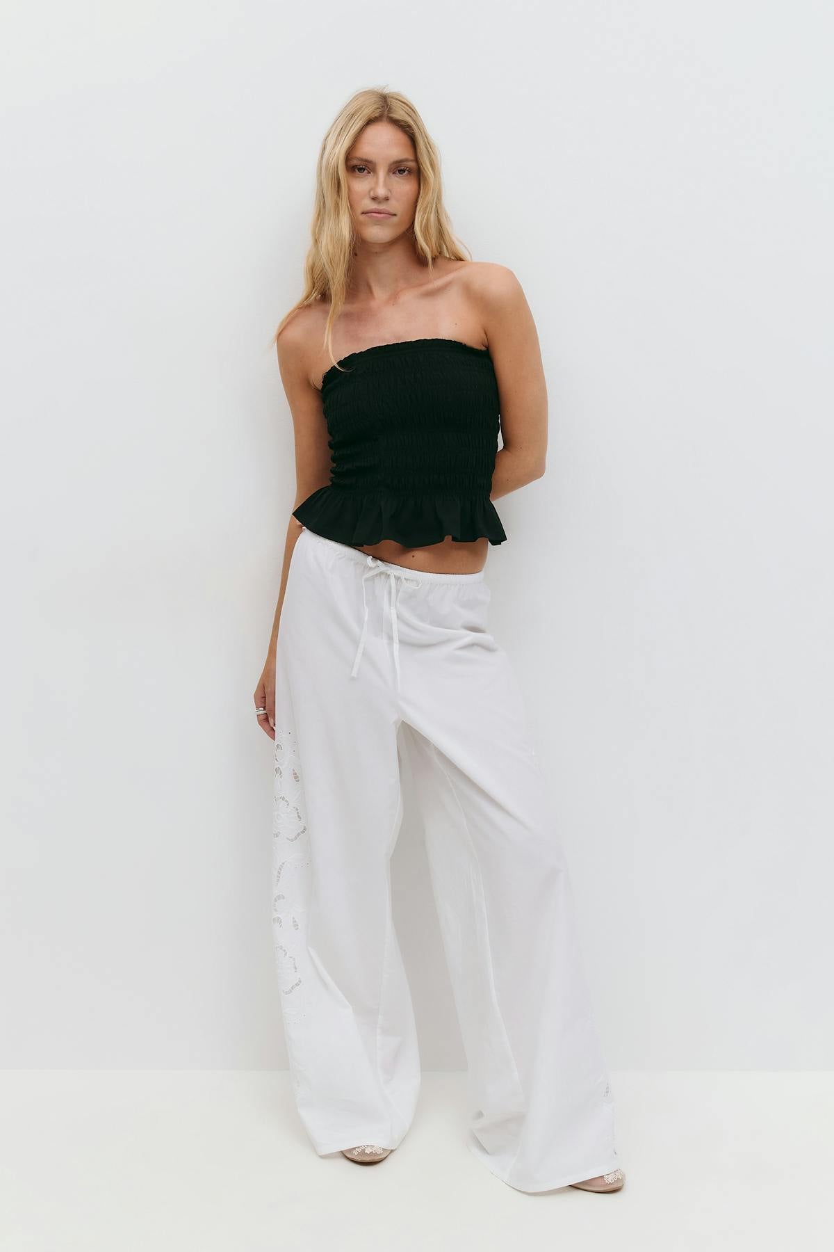 Smock tube top