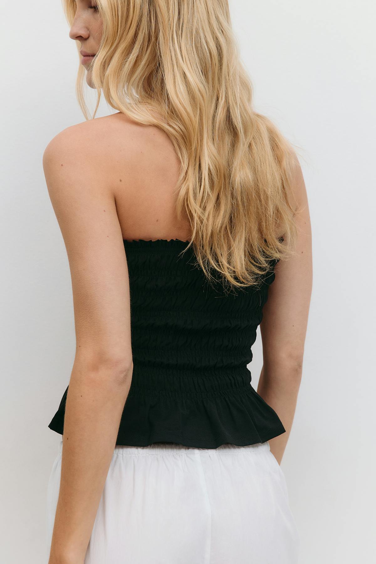 Smock tube top