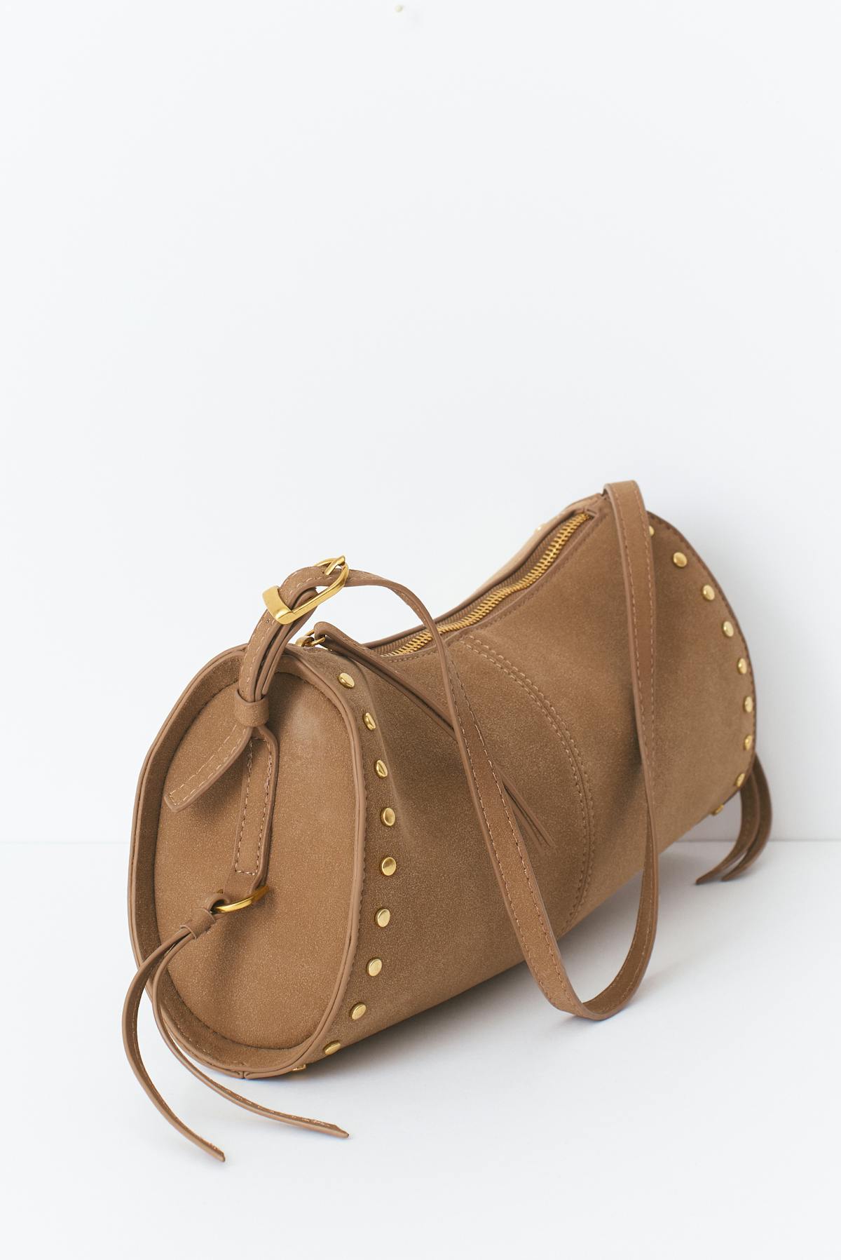 Studs shoulder bag