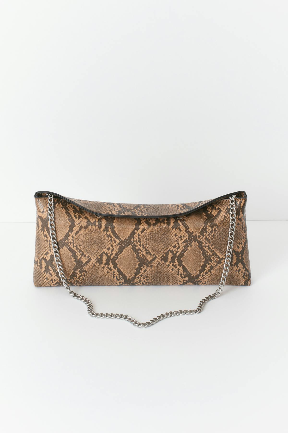 Slouchy clutch bag