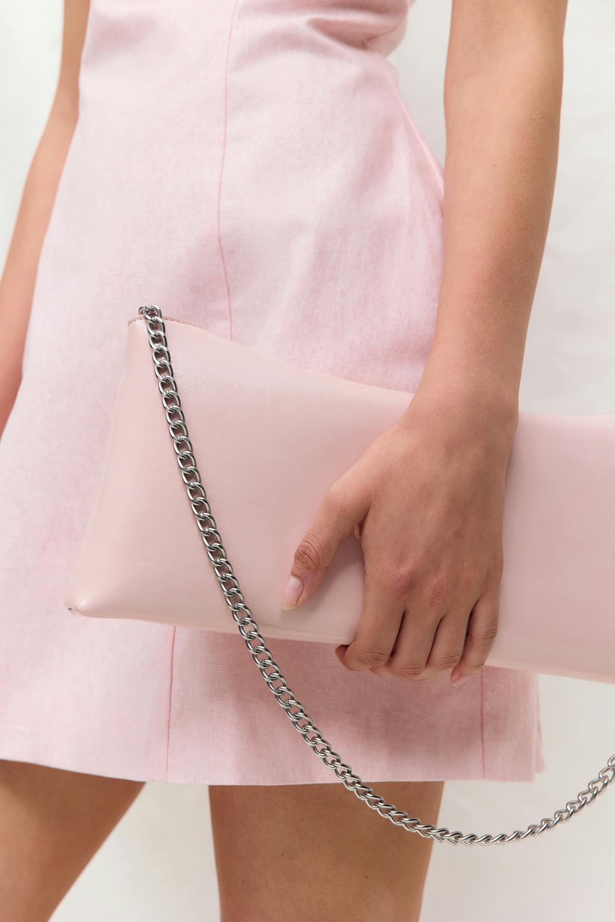 Slouchy clutch bag