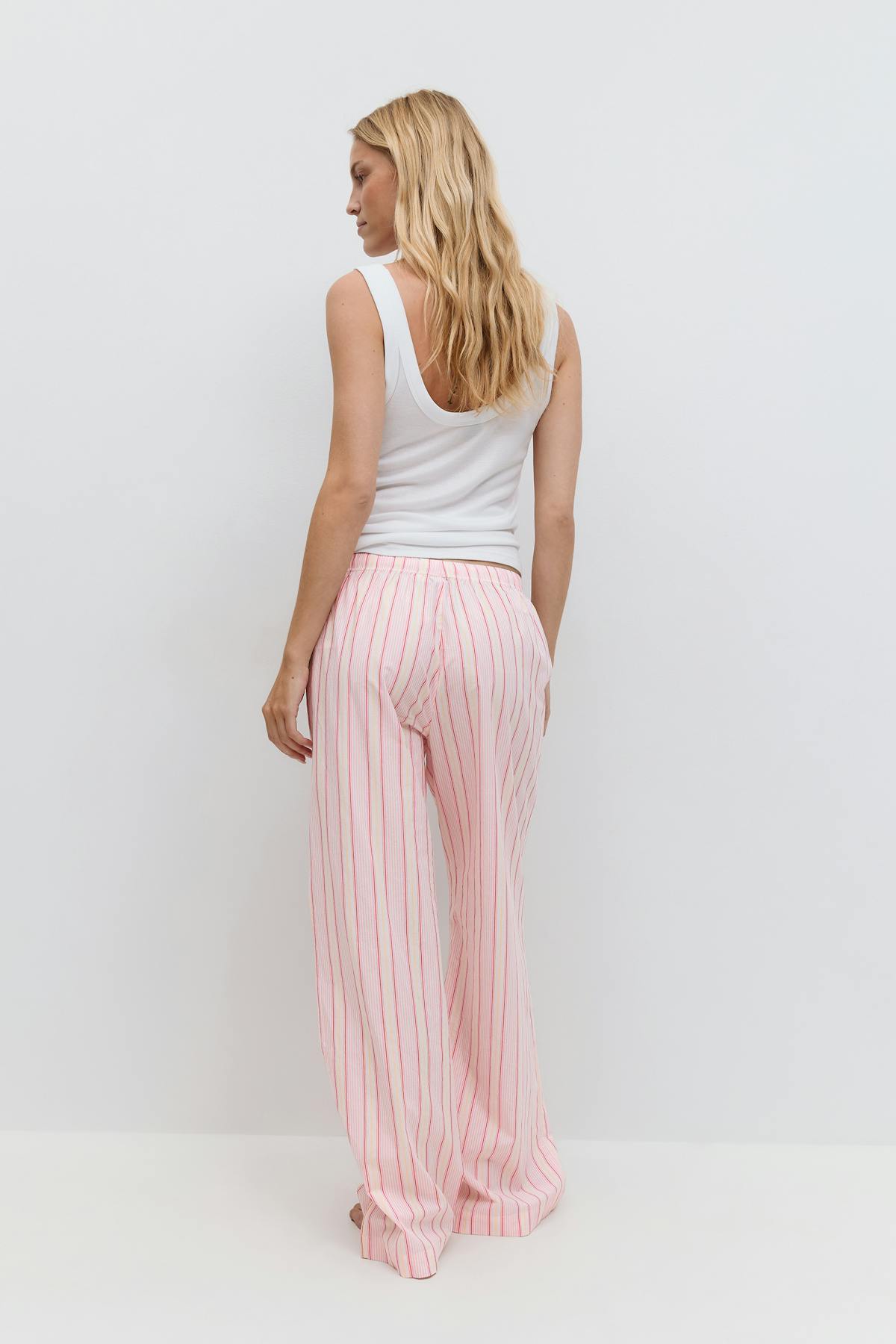 Poplin pyjamas trousers