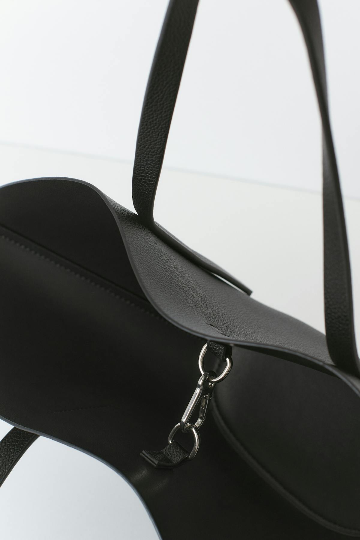 Small wide shopper bag