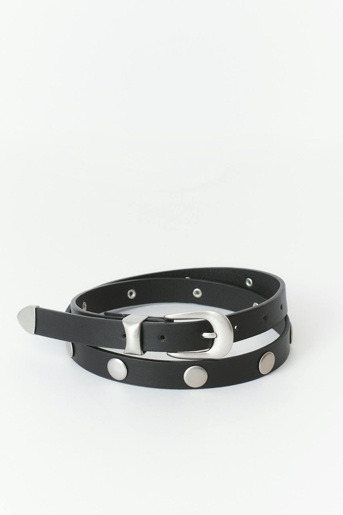 Stud detail belt