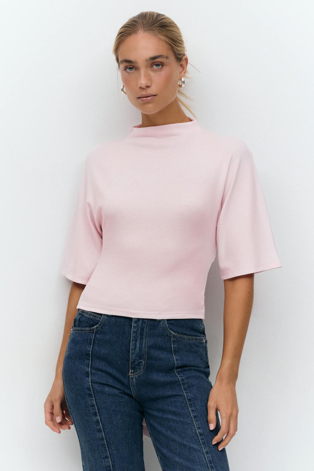 Tie back tee
