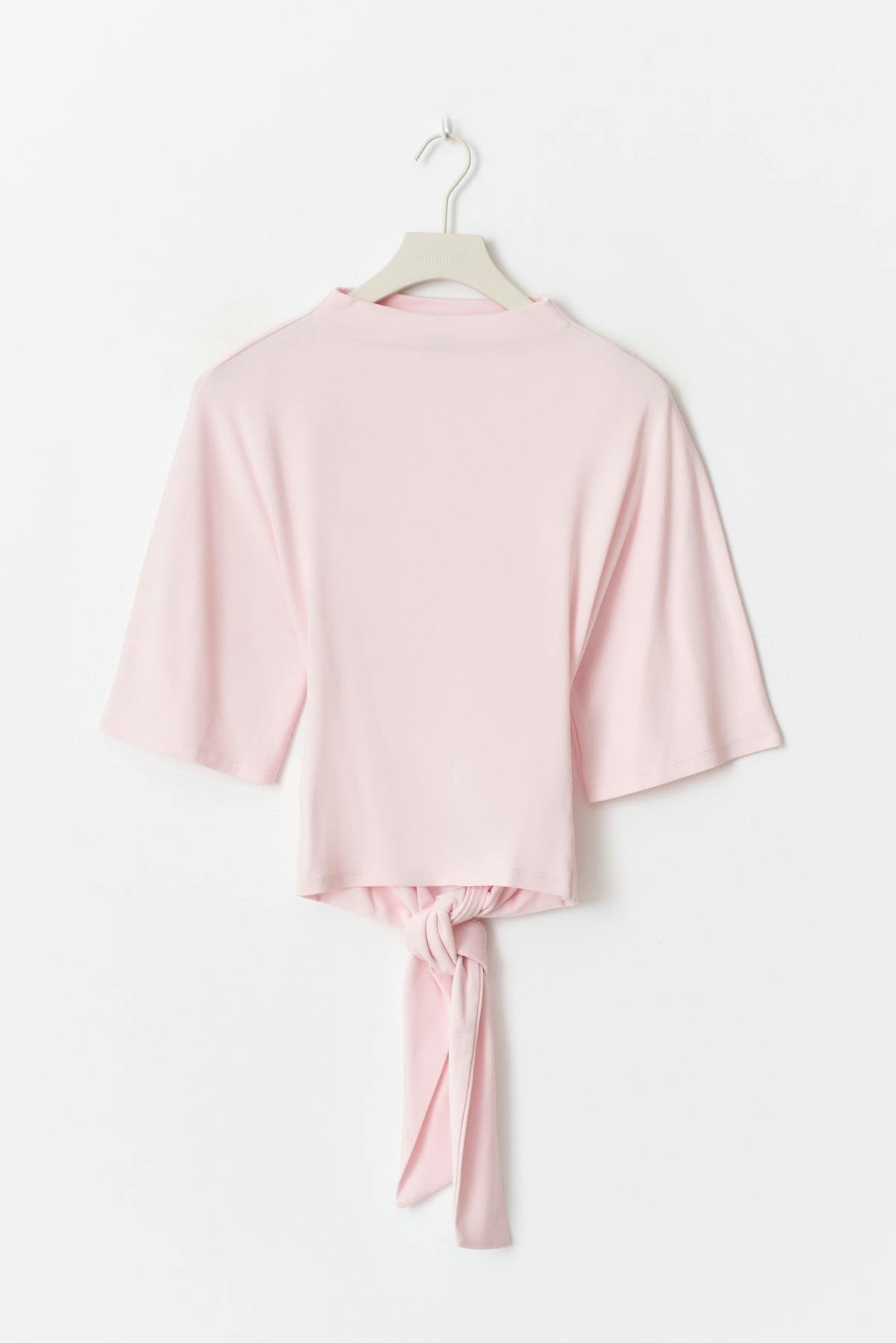 Tie back tee
