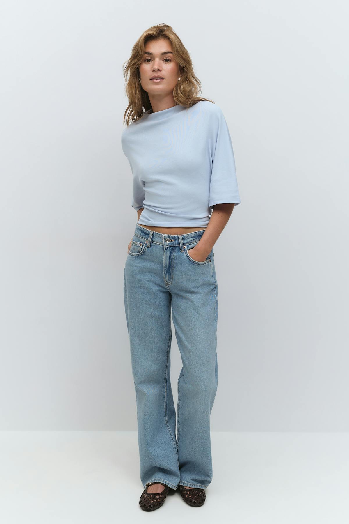 Tie back tee