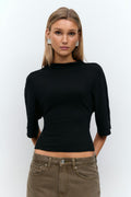 Tie back tee