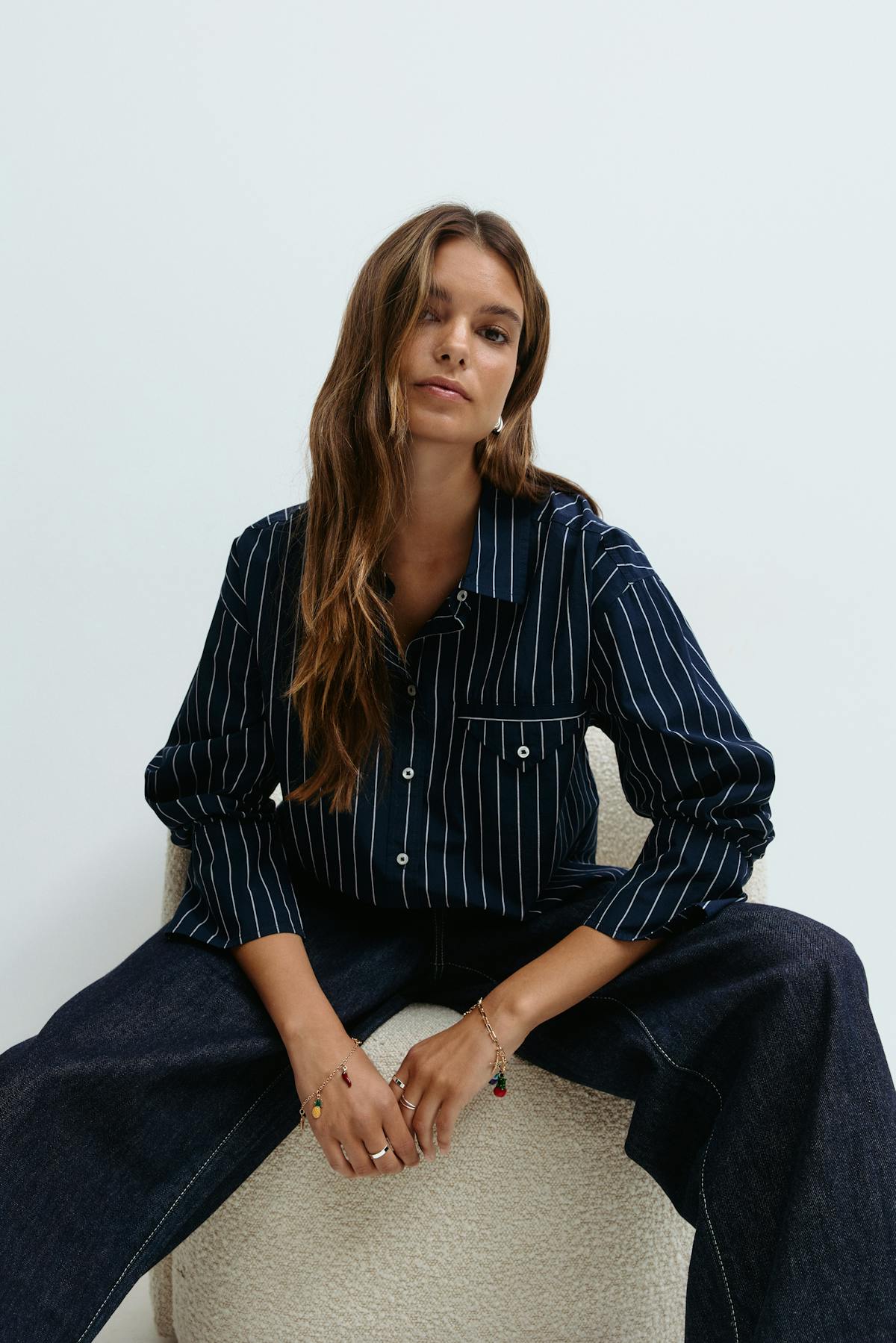 Open back shirt