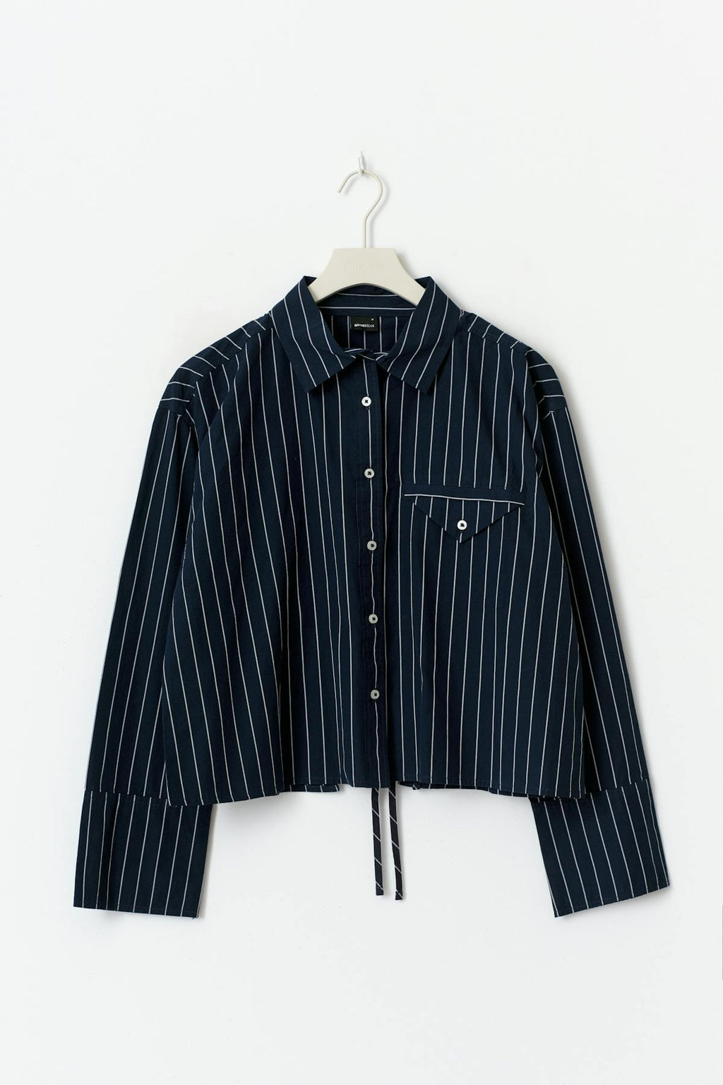 Open back shirt