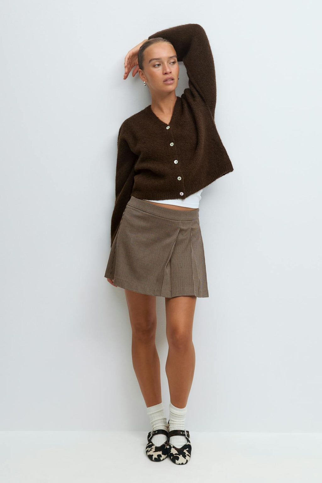 Pleated skirt