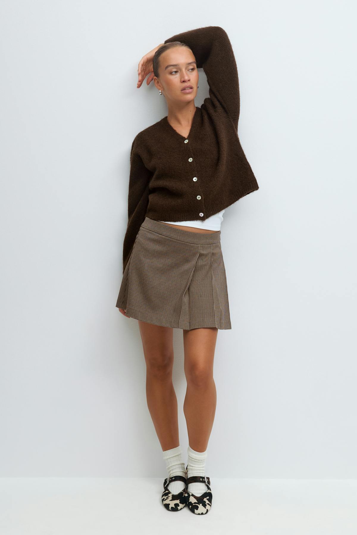 Pleated skirt
