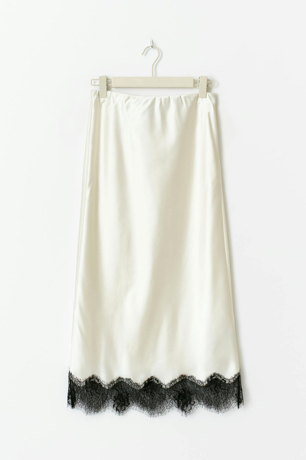 Lace midi skirt