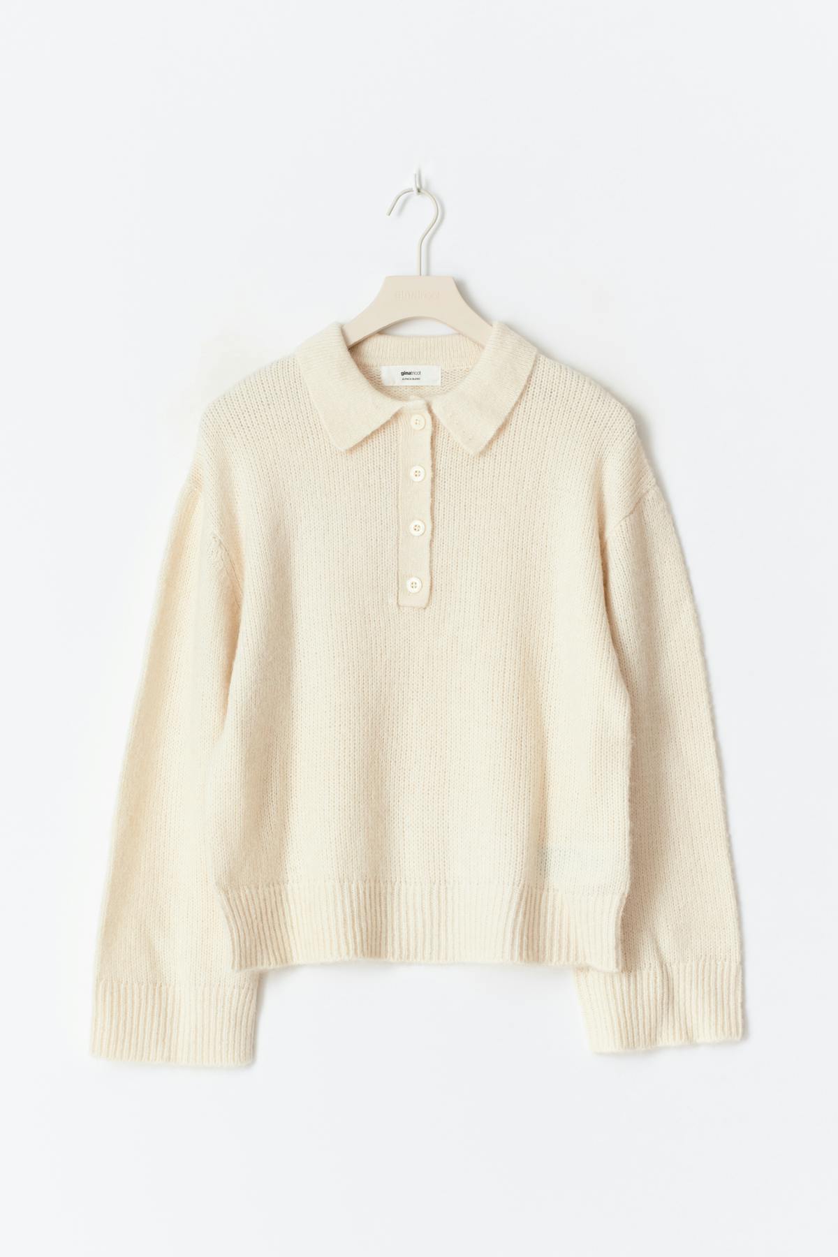 Alpaca blend knitted sweater
