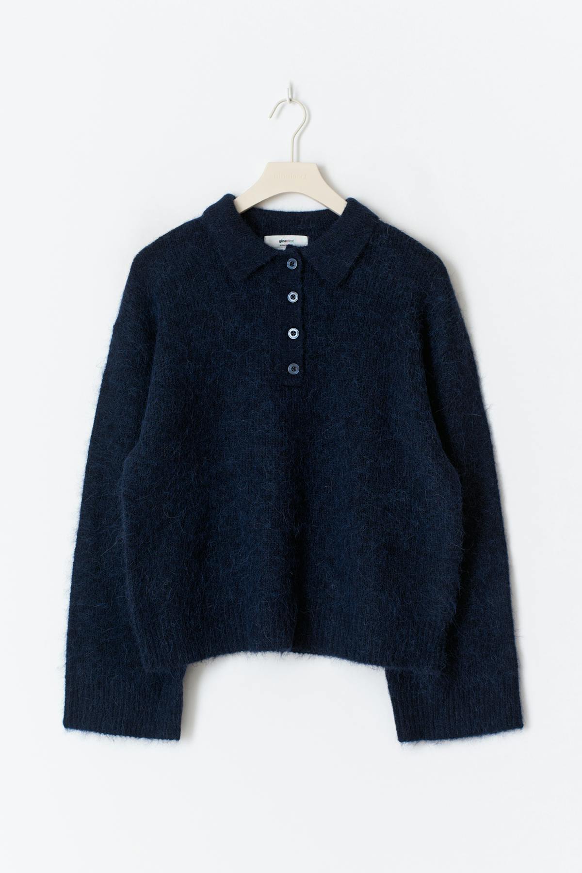 Alpaca blend knitted sweater