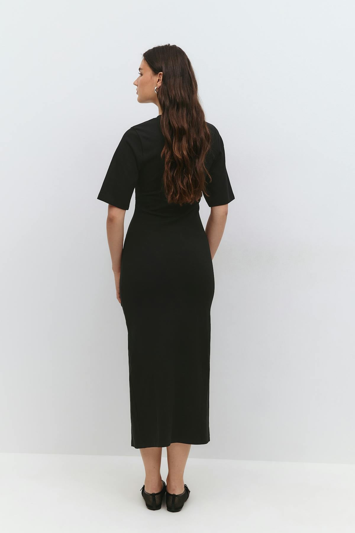Ruched tee dress
